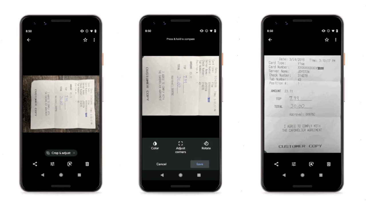 Google Photos for Android adding 'Crop & adjust' feature to refine document photos Google Photos for Android adding 'Crop & adjust' feature to refine document photos