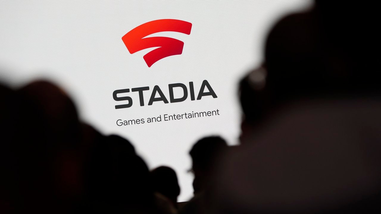 Spectators look on during a Google keynote address announcing a new video gaming streaming service named Stadia at the Gaming Developers Conference in San Francisco