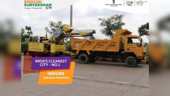 Swachh Survekshan Awards 2019: Indore claims 'cleanest city' title for third consecutive year