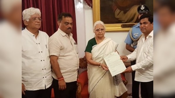 Congress MLAs in Goa head to Raj Bhawan to meet governor as party stakes claim to form govt after Manohar Parrikar's death