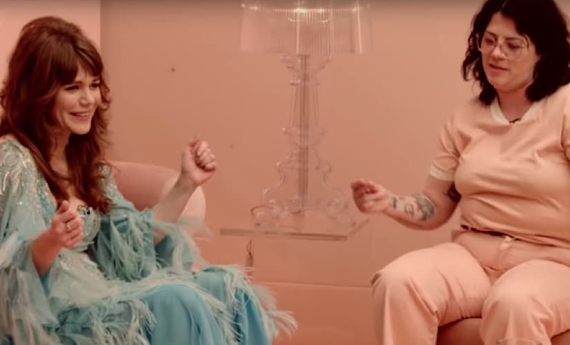 Jenny Lewis in a still from 'Red Bull & Hennessy'. Screenshot from YouTube