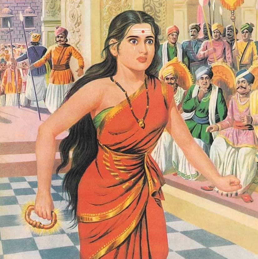 Kannagi from Silappatikaram. Facebook