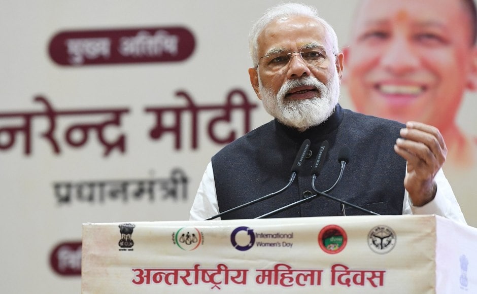 Apart from addressing a public gathering, Modi also attended the National Women Livelihood Meet 2019 at the Deendayal Hastkala Sankul in Varanasi. Members of the women self-help groups shared their experiences with the prime minister. Twitter/@PIB_India Apart from addressing a public gathering, Modi also attended the National Women Livelihood Meet 2019 at the Deendayal Hastkala Sankul in Varanasi. Members of the women self-help groups shared their experiences with the prime minister. Twitter/@PIB_India
