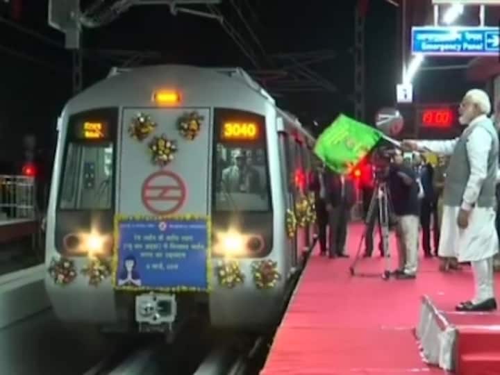 Narendra Modi inaugurates Delhi Metro's Red Line extension to Ghaziabad, passenger services to start from Saturday