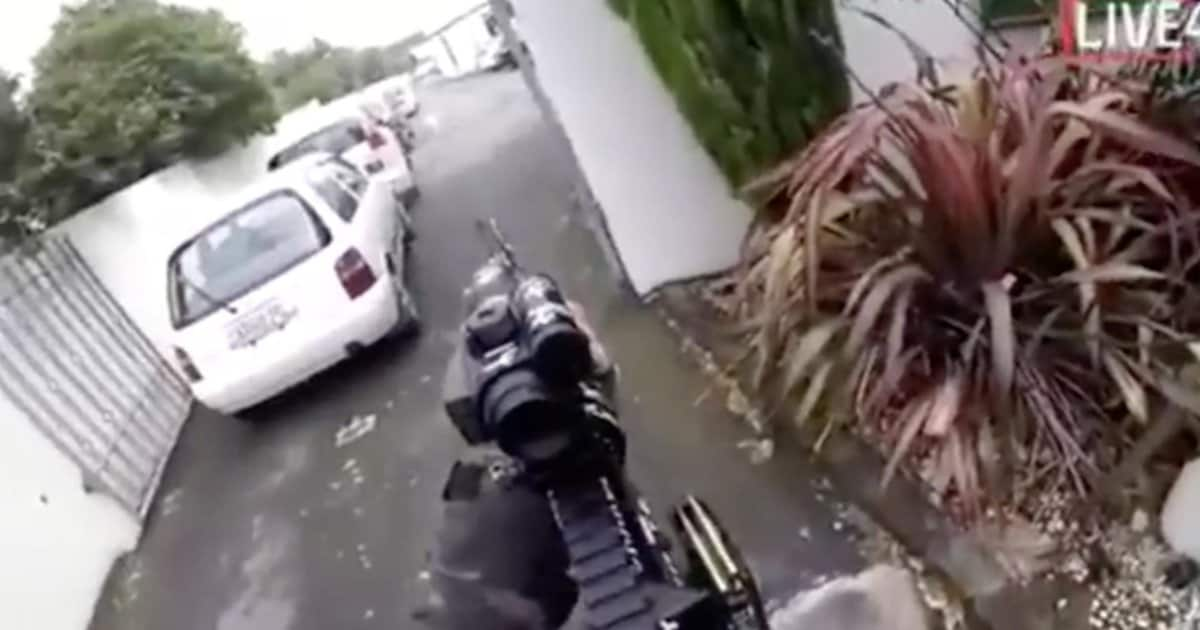 live stream shooting video christchurch