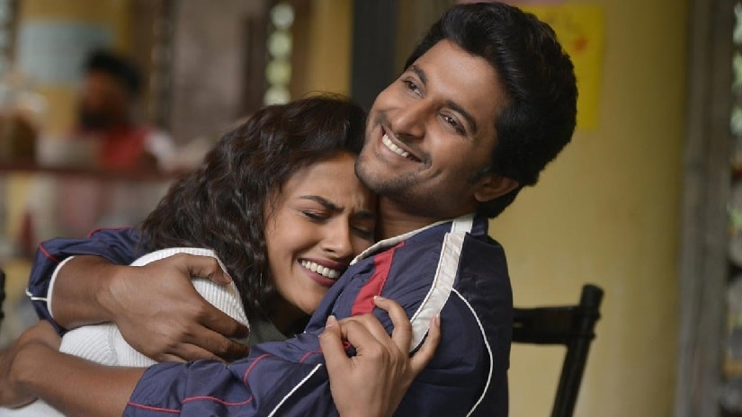 Shraddha Srinath and Nani in Jersey. Image via Twitter
