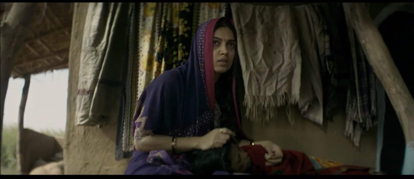 Bhumi Pednekar in a still from Sonchiriya