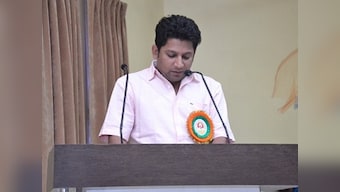 Sujay Vikhe Patil, son of Maharashtra Congress leader Radhakrishna, joins BJP after NCP refuses to part with Ahmednagar seat