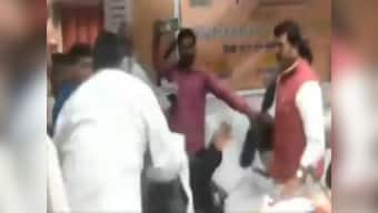 BJP MP thrashes party MLA with shoe in Uttar Pradesh: Footwear has had a long history as a tool for political protest