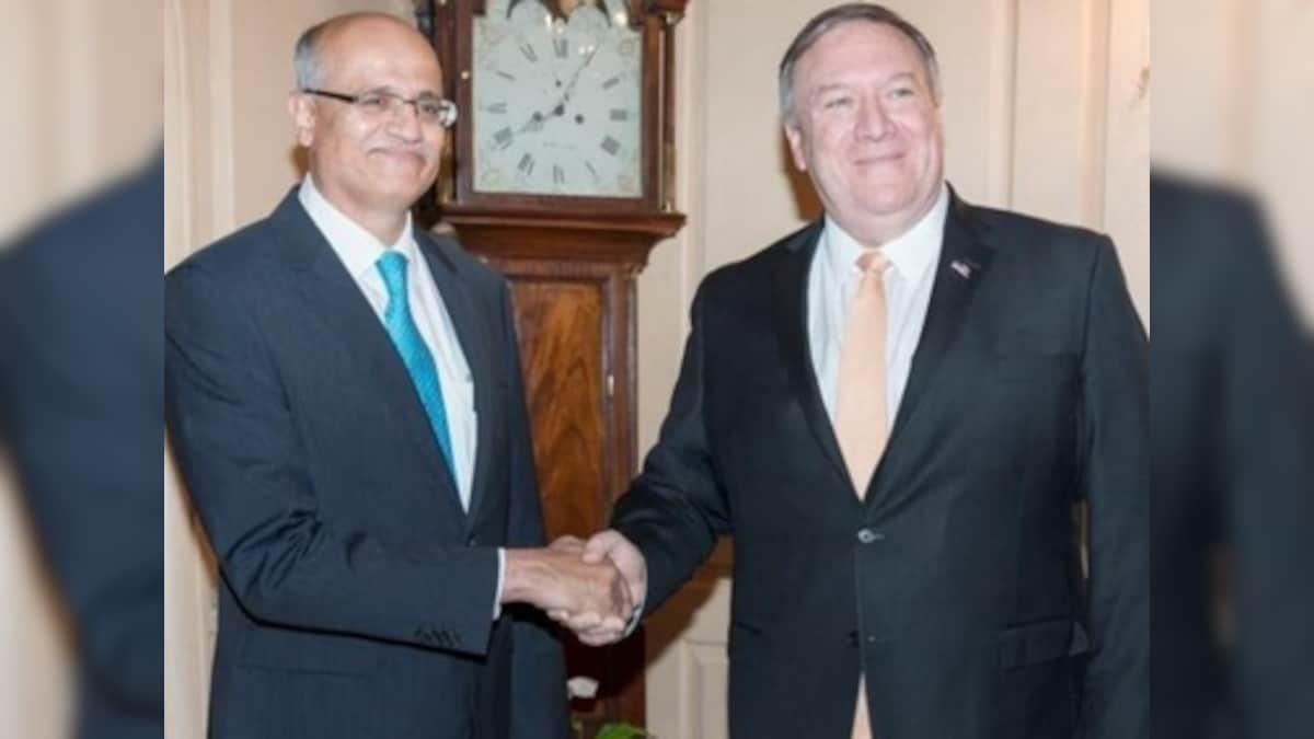 Secretary of State Michael Pompeo reaffirms US support to India in anti-terrorism fight in meeting with Foreign Secretary Vijay Gokhale