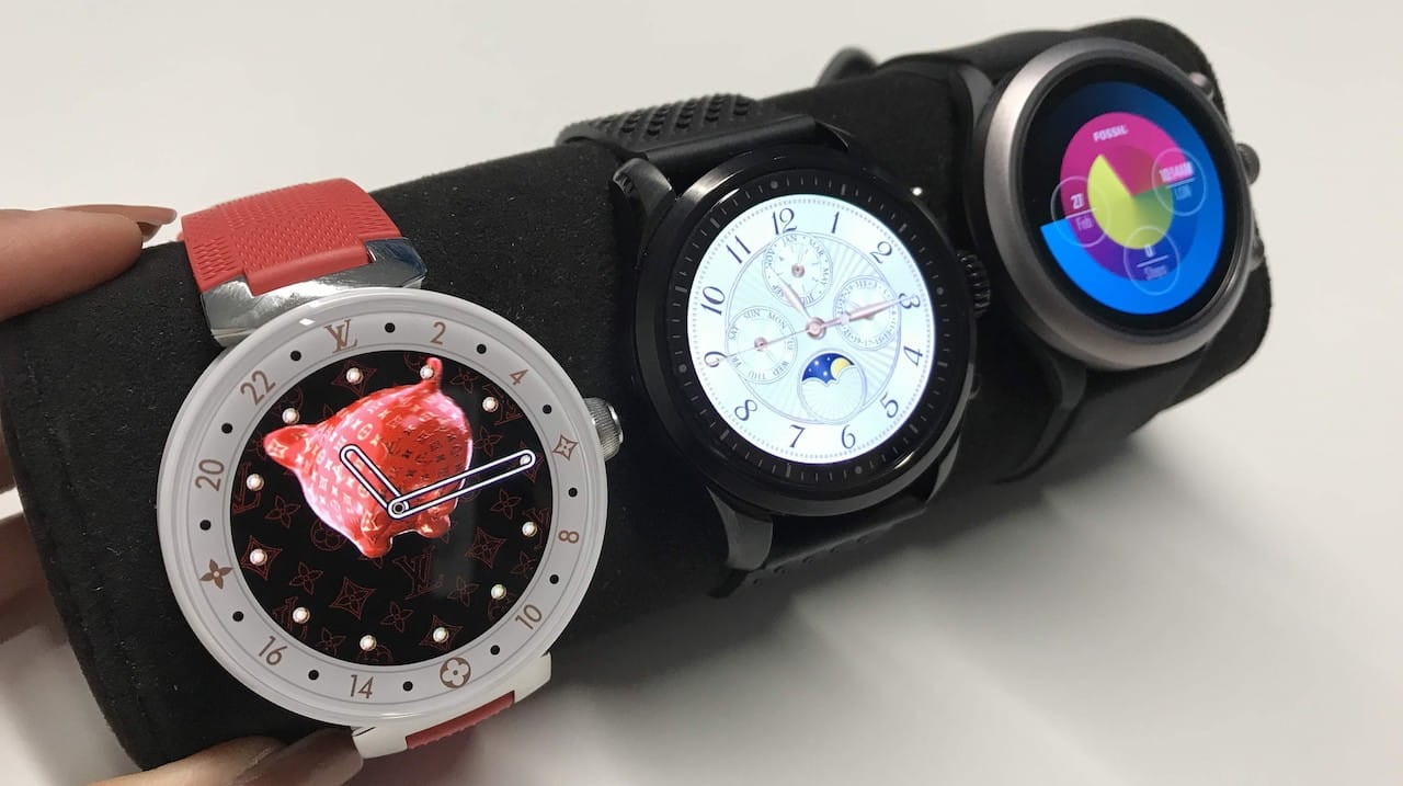 Wearable watches. 