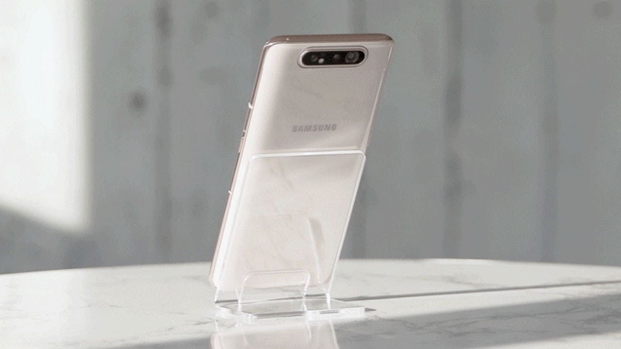 The Samsung Galaxy A80. Image: Samsung