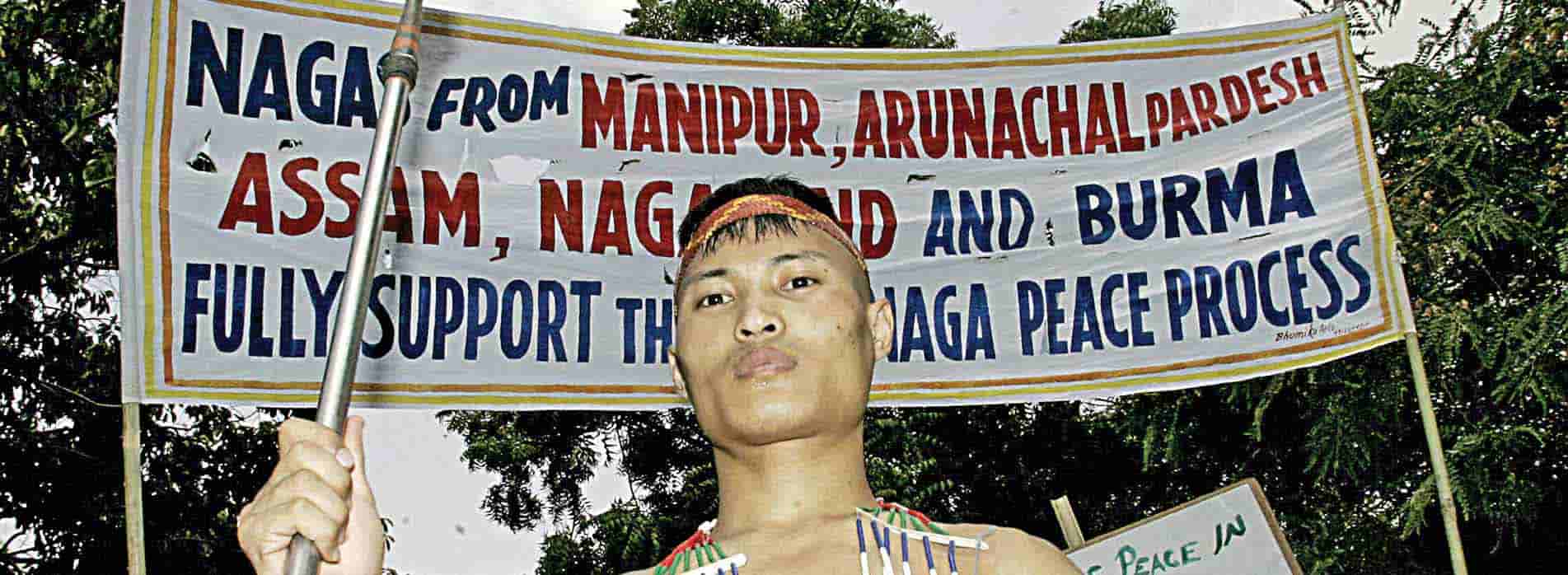 Centre losing Naga plot Centre losing Naga plot