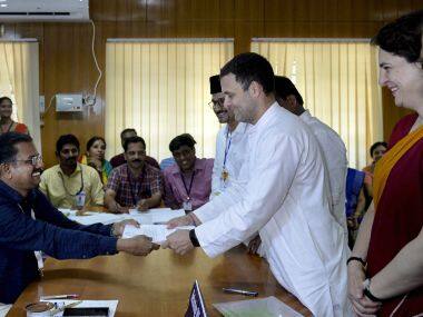 Rahul Gandhi files nomination from Wayanad with Priyanka in tow; slams PM for 'attacking idea of India'