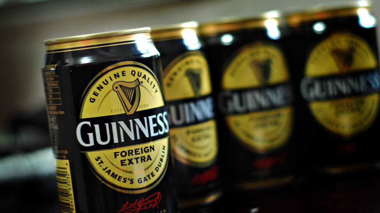 Guinness beer cans. Image: Paul David/Flickr