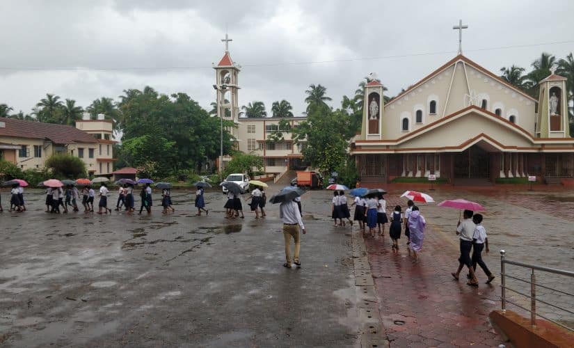For close to a month, starting in August 2008, there were organised events targeting Christians. It escalated in September with churches being vandalised and in one incident, a group of Bajrang Dal activists desecrating the chapel of the monastery of the Sisters of St Clare in Mangalore. Image by Greeshma Kuthar