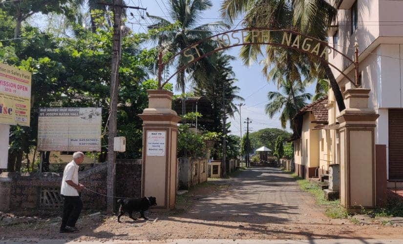 Eric Ozario, a Konkani activist, is leading a struggle to oppose eviction of converted migrants like himself from an area called Jeppu Compound in Mangaluru. Image by Greeshma Kuthar