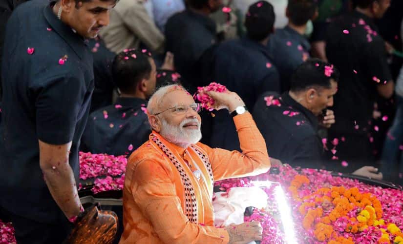 The presence of leaders of all the important allies of NDA will be used to send a message of a strong alliance backing Modi and the BJP. AFP