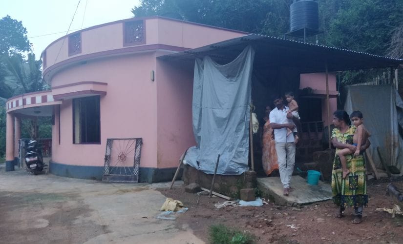 Almost every speaker took a minute or two to refer to the ordeal of Purushottam Poojary (in photo) and how his family must've "shivered" at the sight of the sword-brandishing thieves.