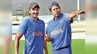 83: Ranveer Singh shares pictures with Kapil Dev from training schedule in Dharamshala