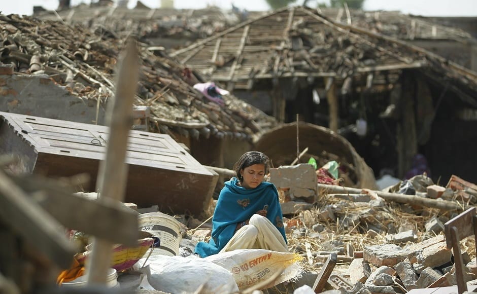 A storm battered several places in southern Nepal on Sunday, killing 29 people and injuring 600 others as high speed winds tore down houses, flipped vehicles and toppled trees and electricity poles. AP A storm battered several places in southern Nepal on Sunday, killing 29 people and injuring 600 others as high speed winds tore down houses, flipped vehicles and toppled trees and electricity poles. AP