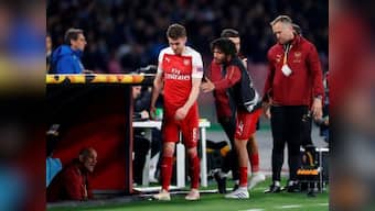 Premier League: Injured Aaron Ramsey won't play for Arsenal again before making Juventus move, says manager Unai Emery