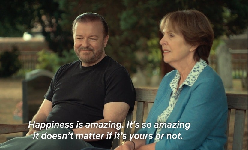 Netflix renews Ricky Gervais After Life for season 2; comedian confirms writing is in process
