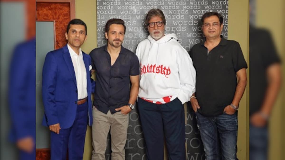 Amitabh Bachchan, Emraan Hashmi team up for yet-untitled thriller; film to be released on 20 February, 2020