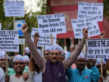 Article 370 was introduced temporarily in good faith; repealing it is political choice, not a legal one