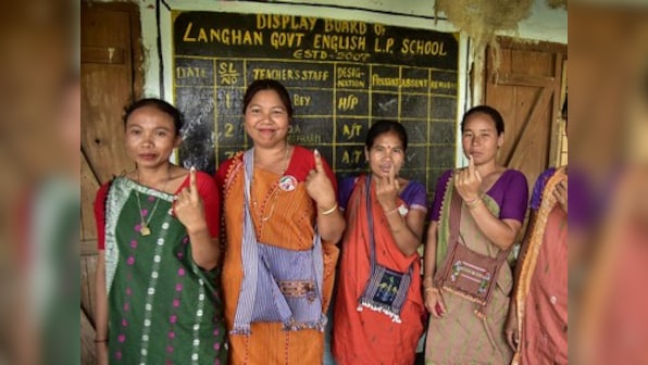 Assam records over 75% polling till 7 pm in five seats; Nowgang sees highest turnout at 79.13% in phase 2 of Lok Sabha polls