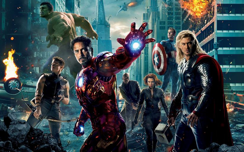 A poster for The Avengers (2012). Marvel