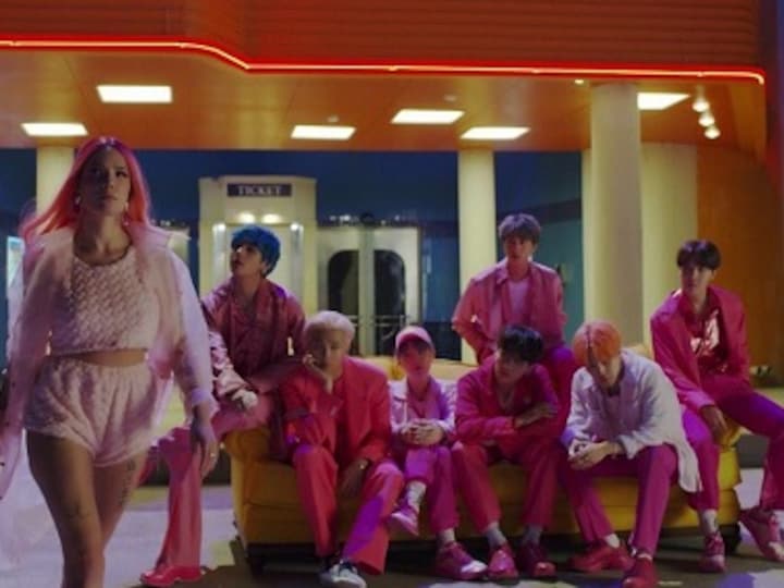 BTS, Halsey's 'Boy With Luv' music video breaks YouTube record for most views in 24 hrs