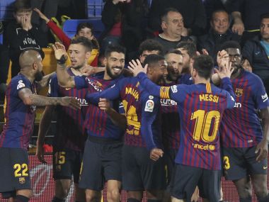 LaLiga: Lionel Messi, Luis Suarez help Barcelona complete stunning comeback to earn a point; Atletico Madrid stay in hunt LaLiga: Lionel Messi, Luis Suarez help Barcelona complete stunning comeback to earn a point; Atletico Madrid stay in hunt