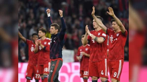 Bundesliga: Robert Lewandowski scores brace as Bayern Munich put five past Borussia Dortmund to retake top spot