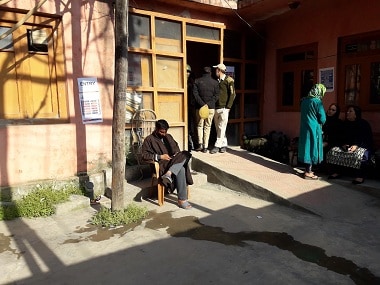 A polling station in Bijbehara. Firstpost/Sameer Yasir