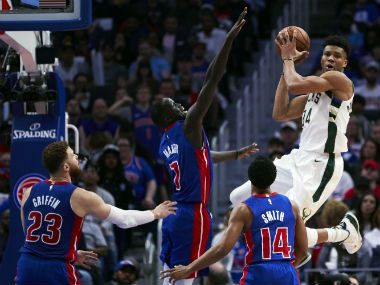 NBA Playoffs 2019: Bucks finish sweep of Pistons for first series victory since 2001; Jazz stave off elimination with win NBA Playoffs 2019: Bucks finish sweep of Pistons for first series victory since 2001; Jazz stave off elimination with win
