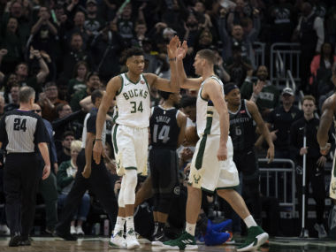 NBA Playoffs 2019: Bucks, Rockets inch closer to conference semi-finals with wins; Kyrie Irving leads late fightback for Celtics NBA Playoffs 2019: Bucks, Rockets inch closer to conference semi-finals with wins; Kyrie Irving leads late fightback for Celtics