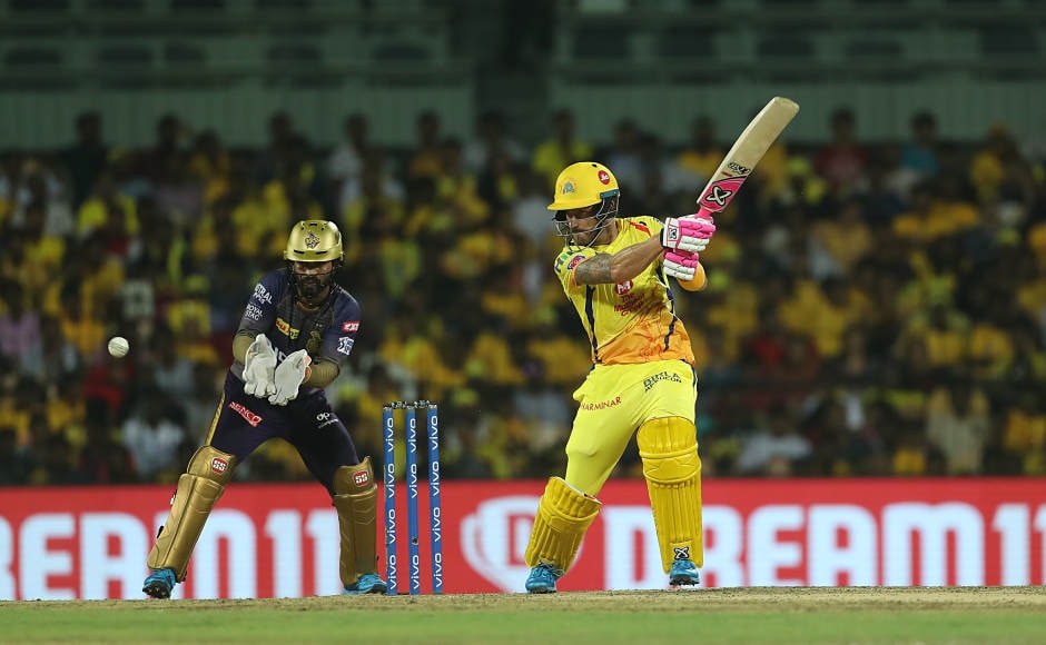 Faf du Plessis played the anchor role for CSK in Tuesday night's clash against KKR on a slow Chepauk surface, contributing with important 43 runs made off 45 balls. His knock was of high importance as other batsmen got out trying to score quickly on the slow pitch. Faf came, took his time and made sure he was there till the target of 109 runs was achieved. Sportzpics Faf du Plessis played the anchor role for CSK in Tuesday night's clash against KKR on a slow Chepauk surface, contributing with important 43 runs made off 45 balls. His knock was of high importance as other batsmen got out trying to score quickly on the slow pitch. Faf came, took his time and made sure he was there till the target of 109 runs was achieved. Sportzpics