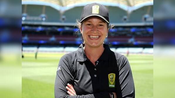 Australia's Claire Polosak becomes first woman umpire to stand in men's ODI match