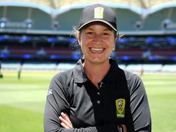 Australia's Claire Polosak becomes first woman umpire to stand in men's ODI match