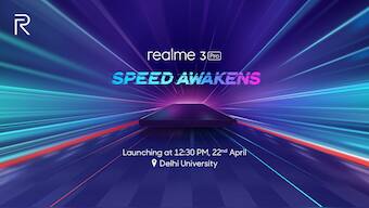 Realme 3 Pro confirmed to be announced on 22 April at Delhi University