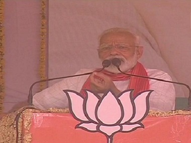 Lok Sabha polls: At UP rally, Narendra Modi calls SP-BSP-RLD alliance ‘opportunistic'; says I don’t believe in caste politics Lok Sabha polls: At UP rally, Narendra Modi calls SP-BSP-RLD alliance ‘opportunistic'; says I don’t believe in caste politics