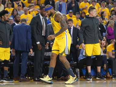 NBA: Golden State Warriors centre DeMarcus Cousins facing extended spell on sidelines after picking up injury against LA Clippers NBA: Golden State Warriors centre DeMarcus Cousins facing extended spell on sidelines after picking up injury against LA Clippers
