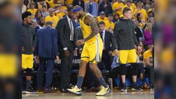 NBA: Golden State Warriors centre DeMarcus Cousins facing extended spell on sidelines after picking up injury against LA Clippers