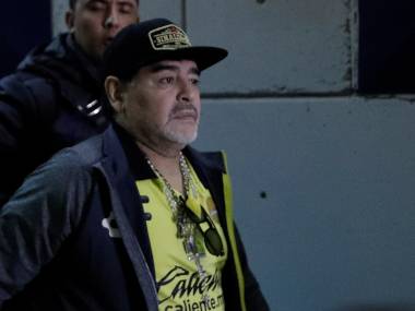 Diego Maradona makes coaching return with Argentine Superliga side Gimnasia y Esgrima Diego Maradona makes coaching return with Argentine Superliga side Gimnasia y Esgrima