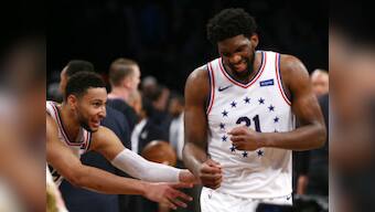 NBA Playoffs 2019: Fit-again Joel Embiid scores game-high 31 points to guide 76ers past Nets; Nuggets beat Spurs to level series