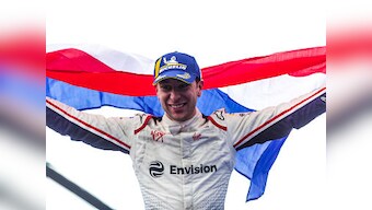 Paris ePrix: Robin Frijn takes maiden Formula E win in first-ever wet race; Pascal Wehrlein earns Mahindra Racing a point