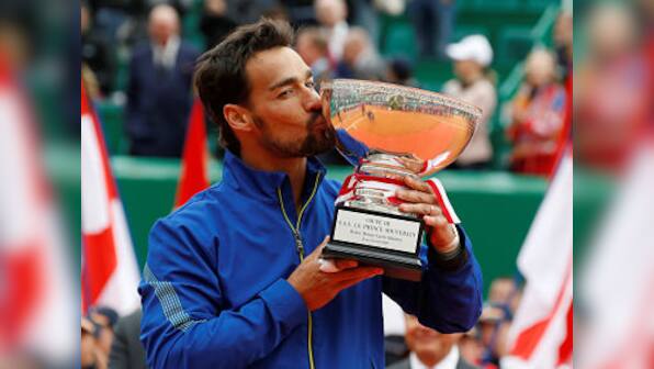 Monte Carlo Masters: Fabio Fognini beats Dusan Lajovic in final to become first Italian in 51 years to win title