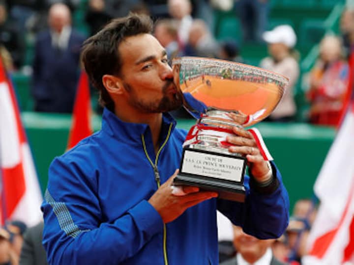 Monte Carlo Masters: Fabio Fognini beats Dusan Lajovic in final to become first Italian in 51 years to win title