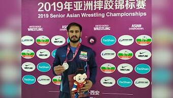 Asian Wrestling Championships: Harpreet Singh earns silver, Gyanender claims bronze as India end event with 16 medals